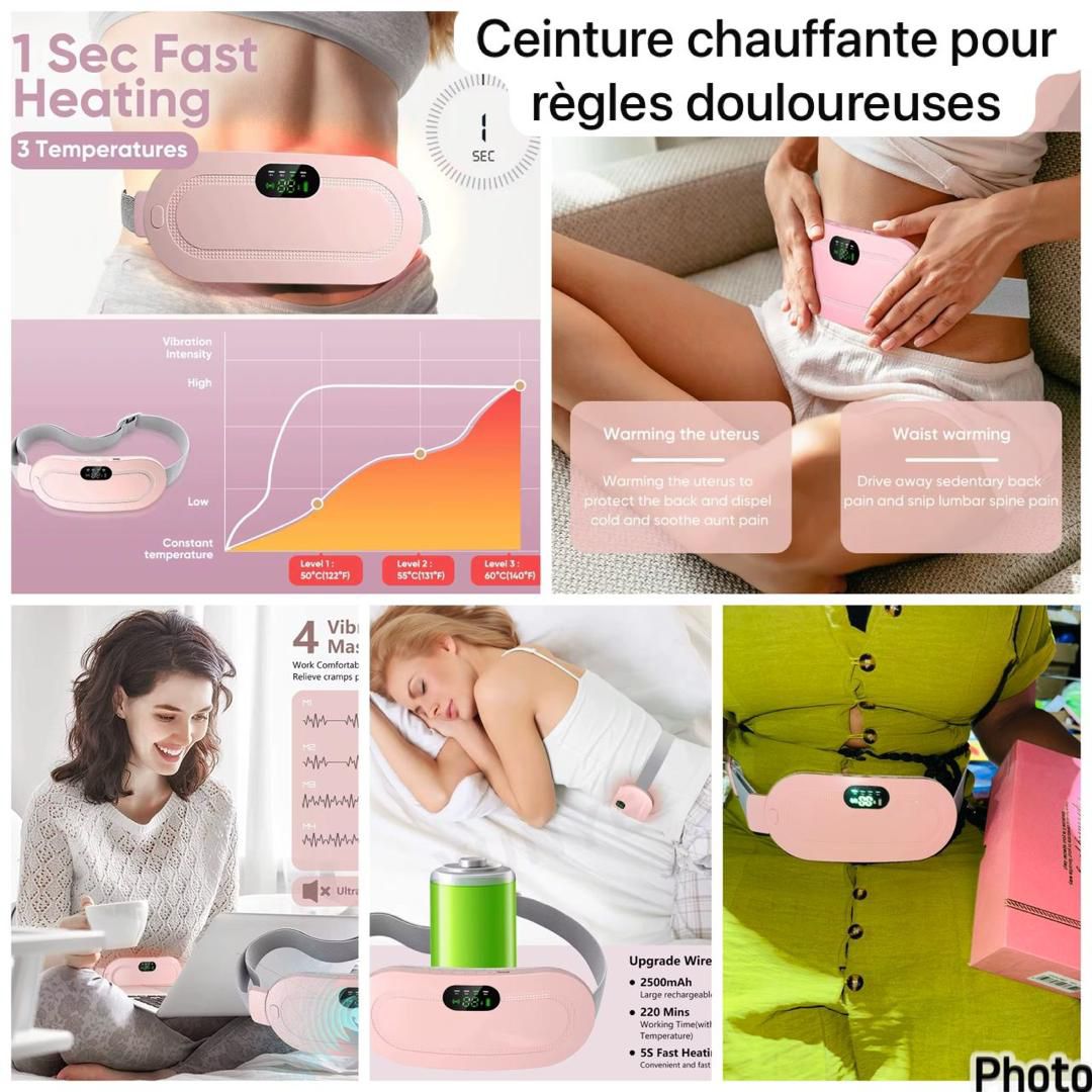 Ceinture chauffante intelligente 