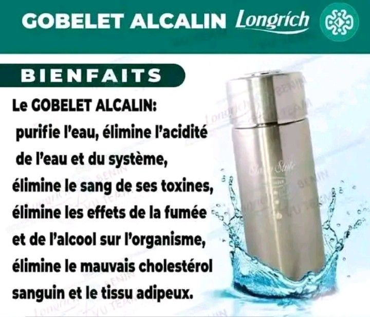 Gobelet Alcalin Longrich