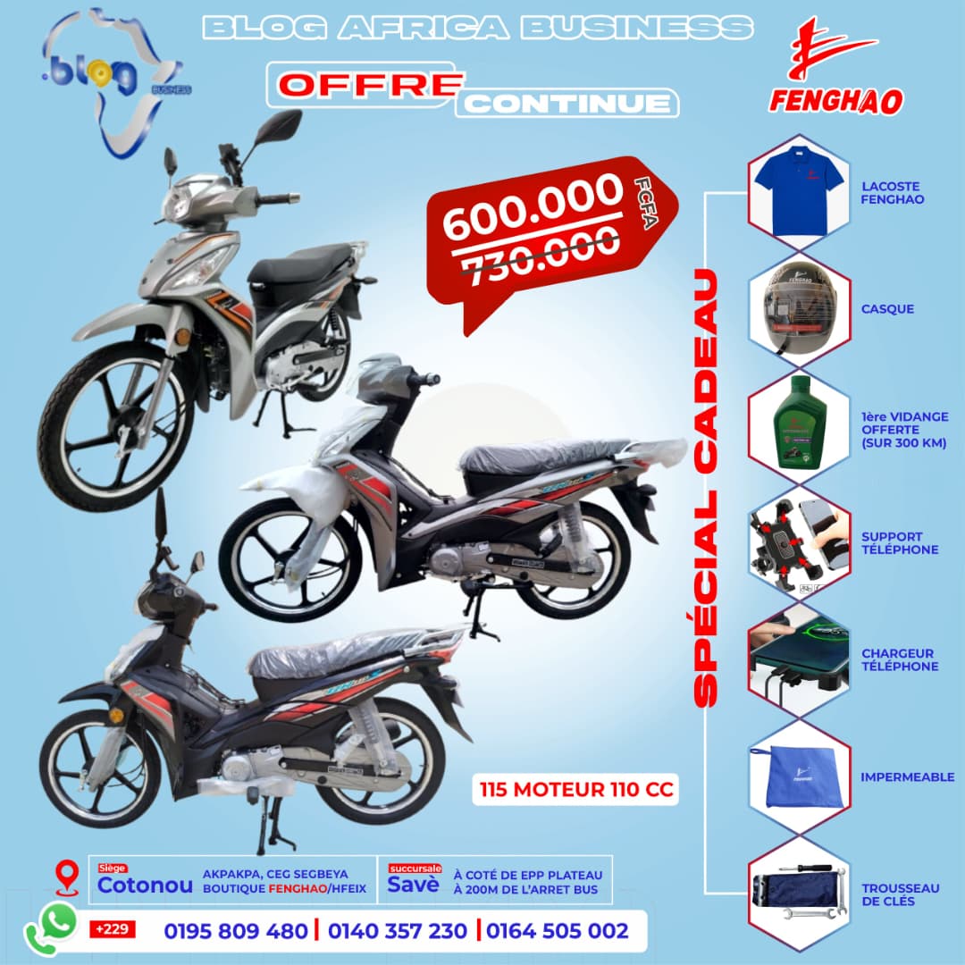 Moto FH115 Moteur 110CC