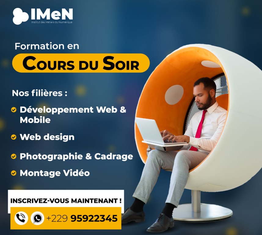 Nos Formations continues en cours de soir