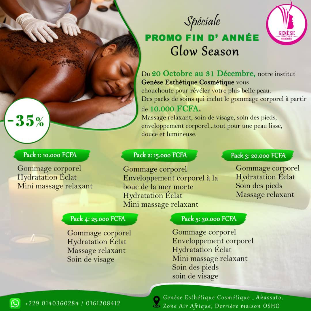 Spécial Promo Glow Season