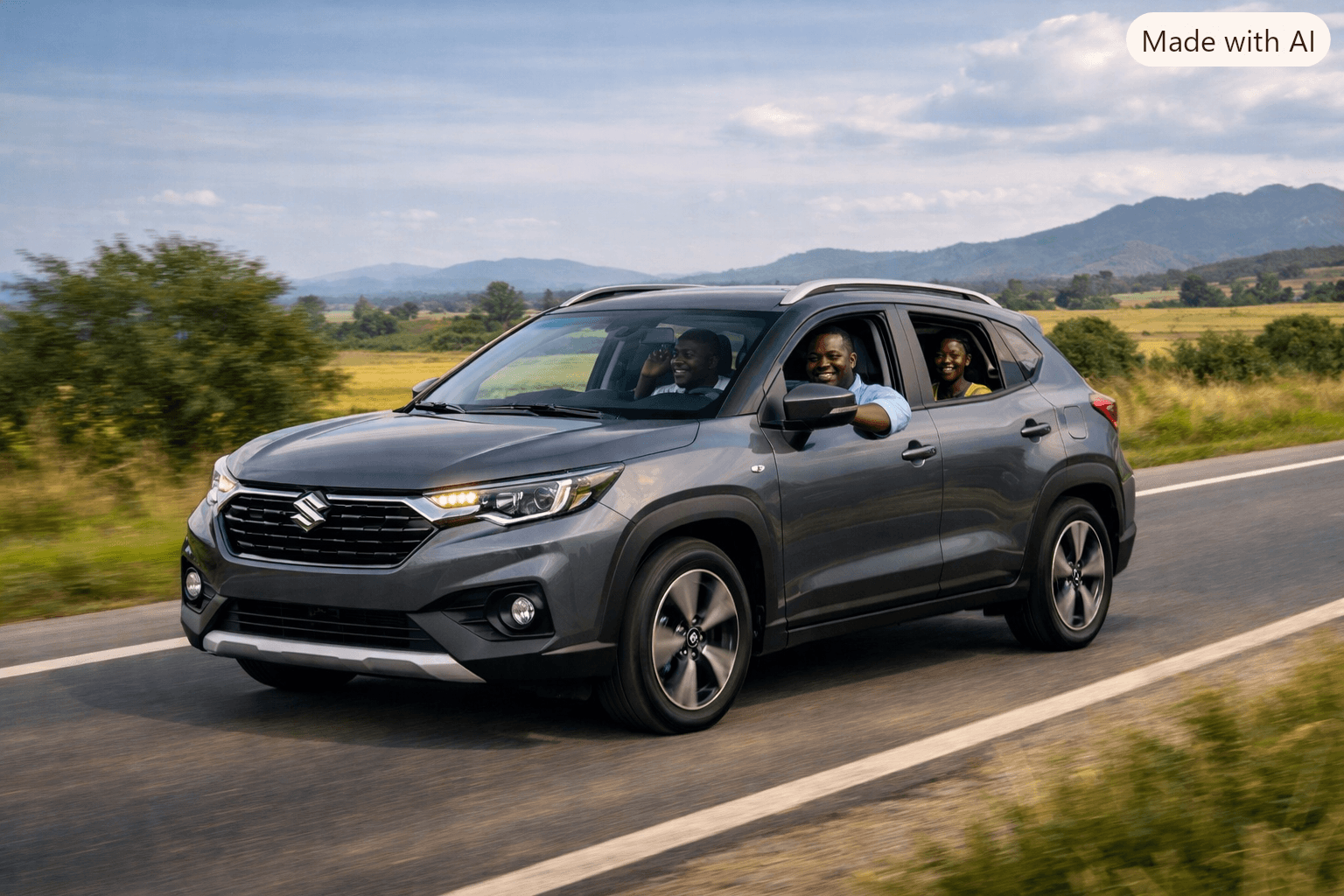 SUV Suzuki Fronx Hors Cotonou (en location journalière avec chauffeur)