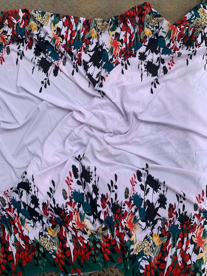 Tissu crêpe vintage