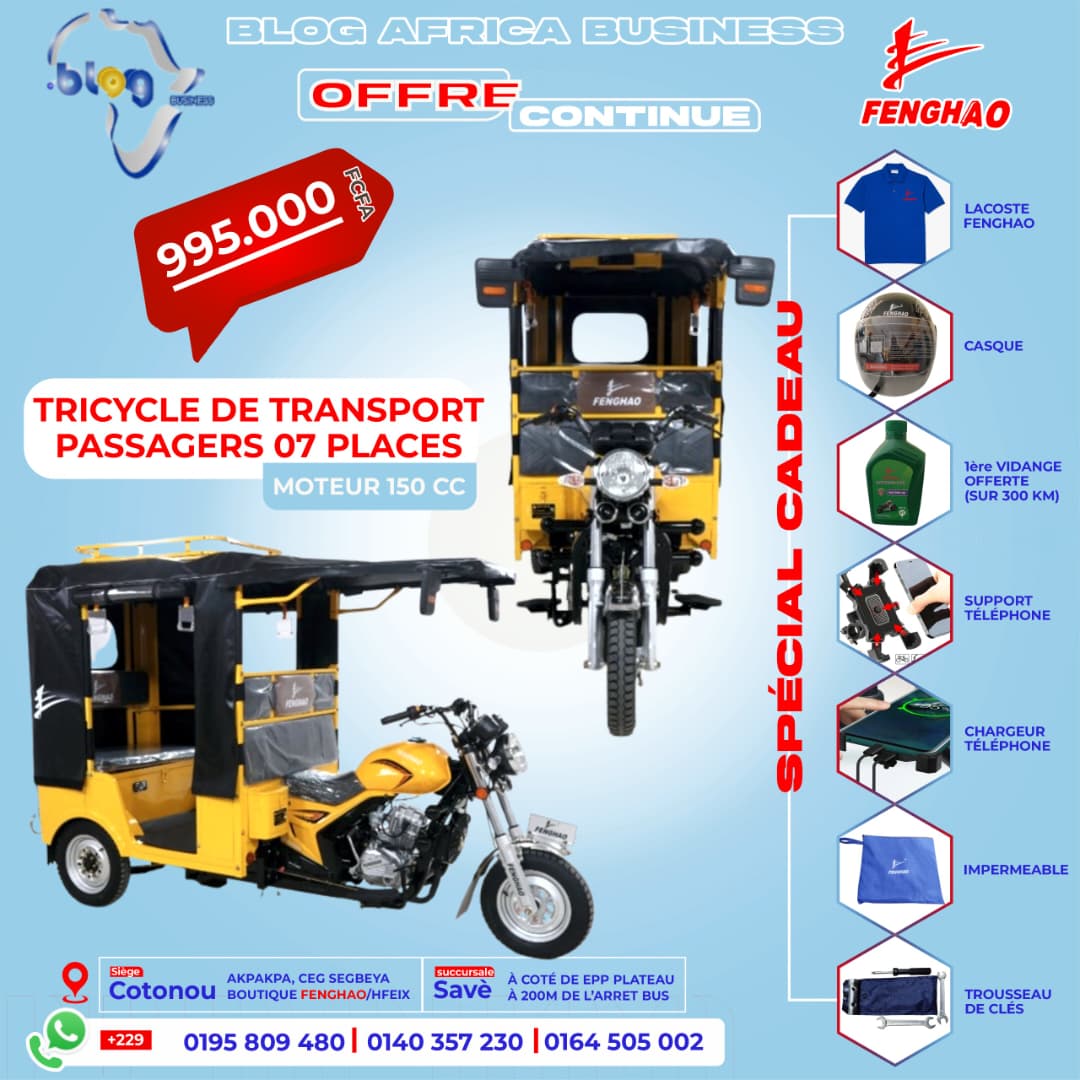 Tricycle Fenghao 7 places